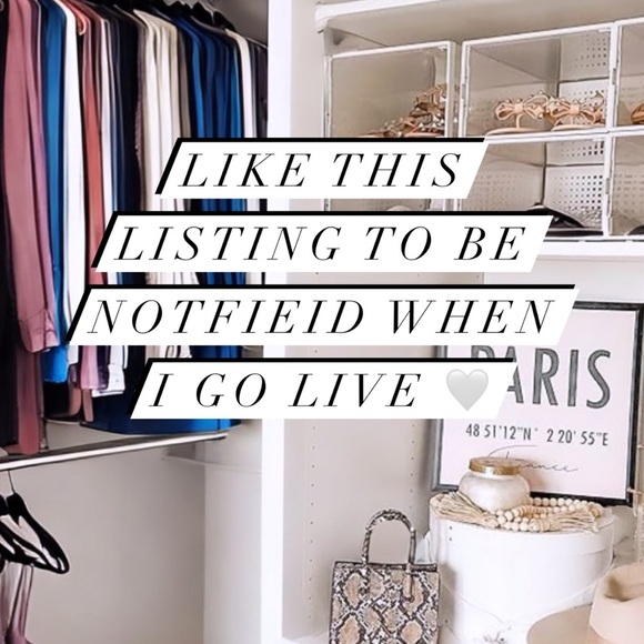 Live show like this listing to be notified when I go live - Picture 1 of 3